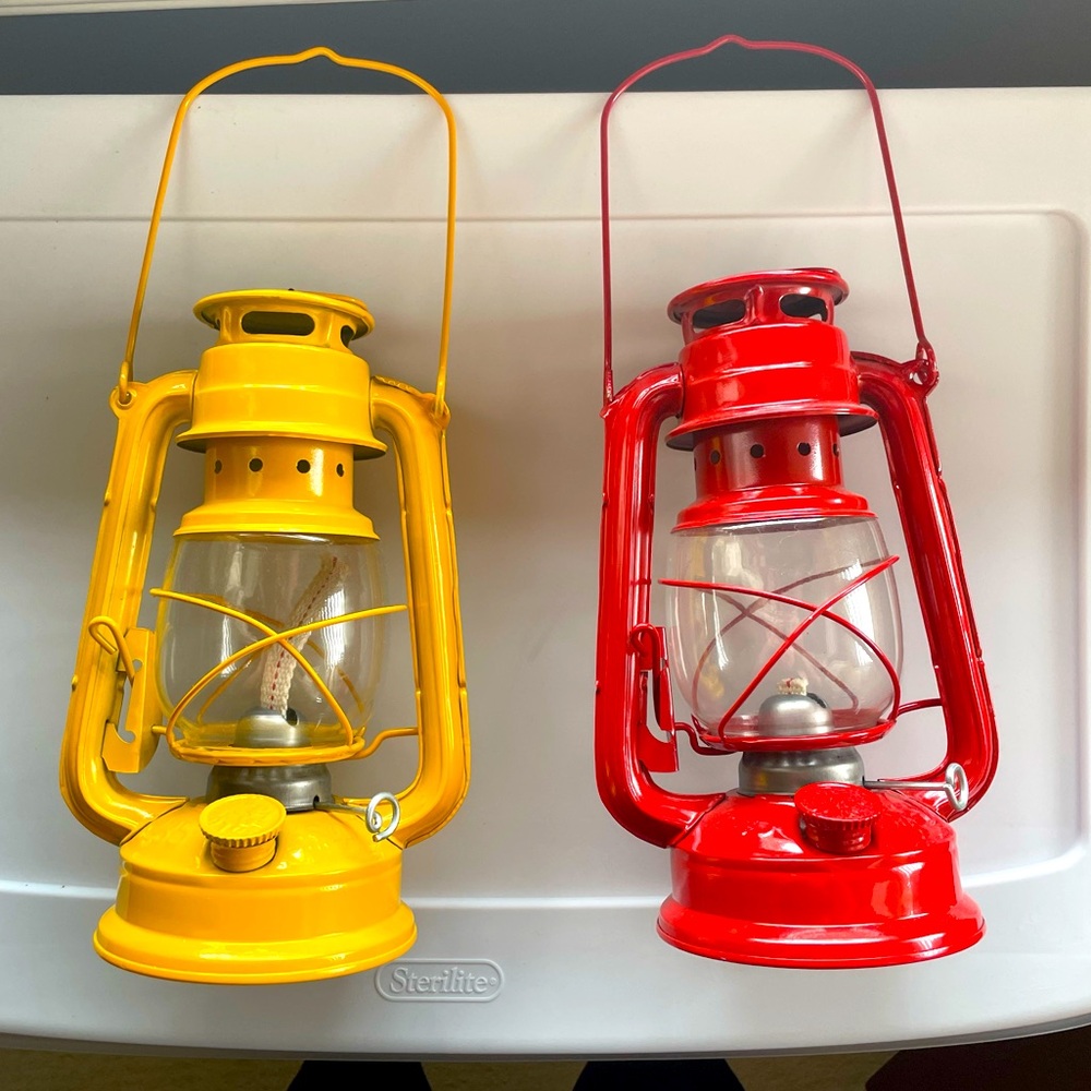 Pair of new kerosene lanterns